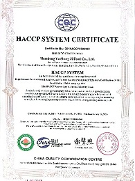 HACCP SYSTEM